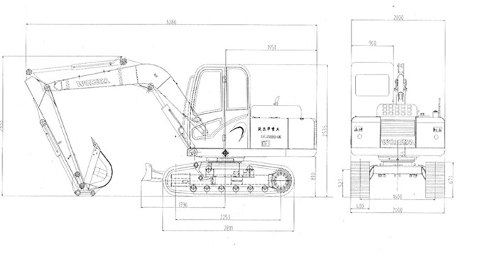 k8����DLS880-9B 7���Ĵ�ʽҺѹ�ھ�����γߴ�