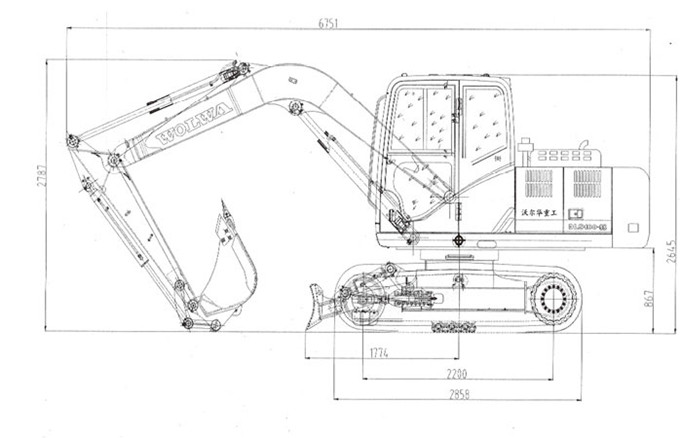 k8����DLS100-9B 9���Ĵ�ʽҺѹ�ھ�����γߴ�